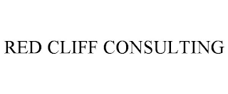 RED CLIFF CONSULTING