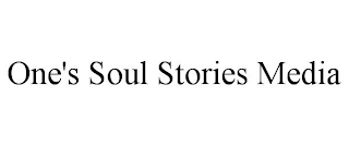 ONE'S SOUL STORIES MEDIA