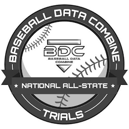 BASEBALL DATA COMBINE NATIONAL ALL-STATE TRIALS, BDC BASEBALL DATA COMBINE