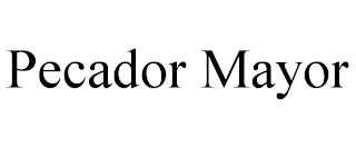 PECADOR MAYOR