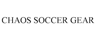 CHAOS SOCCER GEAR