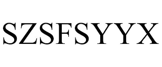 SZSFSYYX