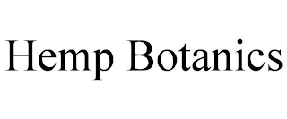 HEMP BOTANICS
