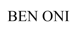 BEN ONI