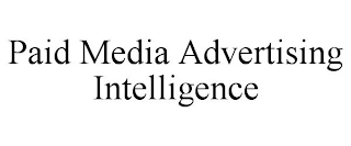 PAID MEDIA ADVERTISING INTELLIGENCE