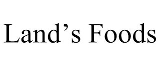 LAND'S FOODS