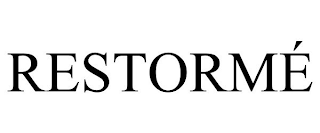 RESTORMÉ