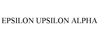 EPSILON UPSILON ALPHA