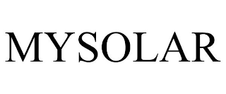 MYSOLAR