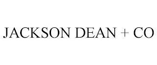 JACKSON DEAN + CO