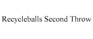 RECYCLEBALLS SECOND THROW