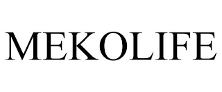 MEKOLIFE