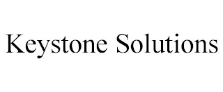 KEYSTONE SOLUTIONS