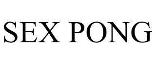 SEX PONG