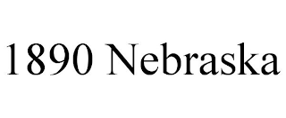 1890 NEBRASKA