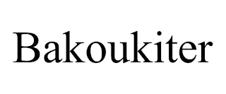 BAKOUKITER