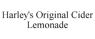 HARLEY'S ORIGINAL CIDER LEMONADE