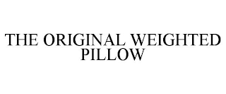 THE ORIGINAL WEIGHTED PILLOW