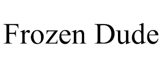 FROZEN DUDE