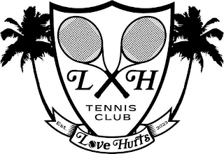 LH TENNIS CLUB LOVE HURTS EST. 2023