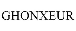 GHONXEUR