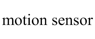 MOTION SENSOR