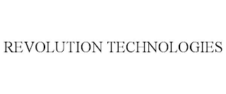 REVOLUTION TECHNOLOGIES