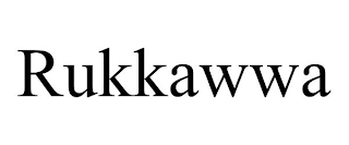 RUKKAWWA