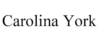 CAROLINA YORK