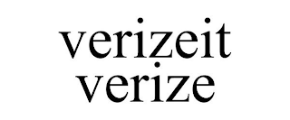 VERIZEIT VERIZE