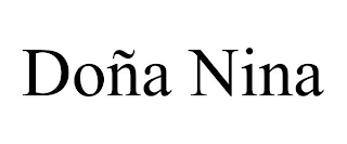 DOÑA NINA