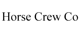 HORSE CREW CO