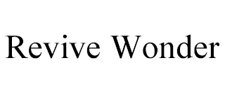REVIVE WONDER