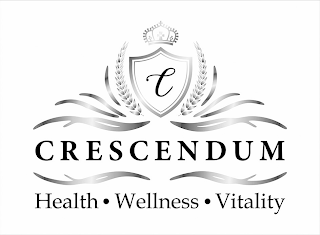 C CRESCENDUM HEALTH · WELLNESS · VITALITY