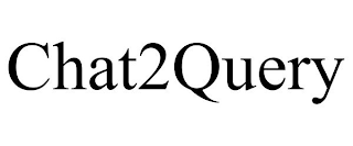 CHAT2QUERY