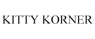KITTY KORNER
