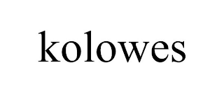 KOLOWES