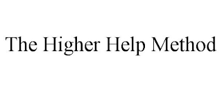 THE HIGHER HELP METHOD