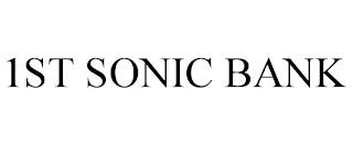 1ST SONIC BANK