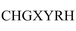 CHGXYRH