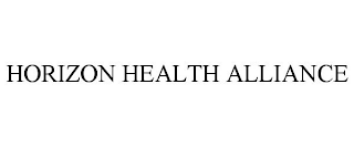 HORIZON HEALTH ALLIANCE