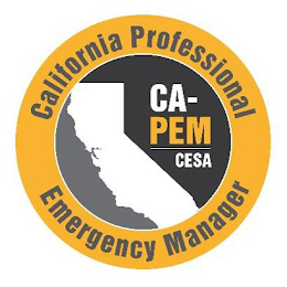 CALIFORNIA PROFESSIONAL EMERGENCY MANAGER CA-PEM CESA