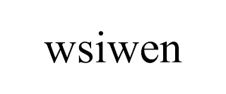 WSIWEN