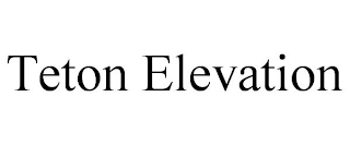 TETON ELEVATION