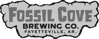 FOSSIL COVE BREWING CO. FAYETTEVILLE, AR.