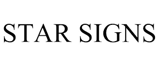 STAR SIGNS