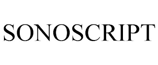 SONOSCRIPT