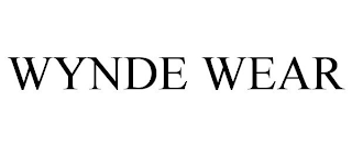 WYNDE WEAR