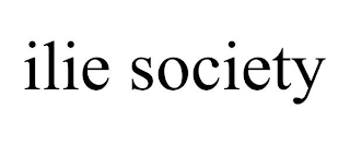 ILIE SOCIETY