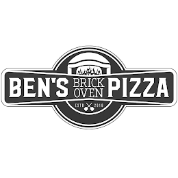 BEN'S BRICK OVEN PIZZA ESTD 2016